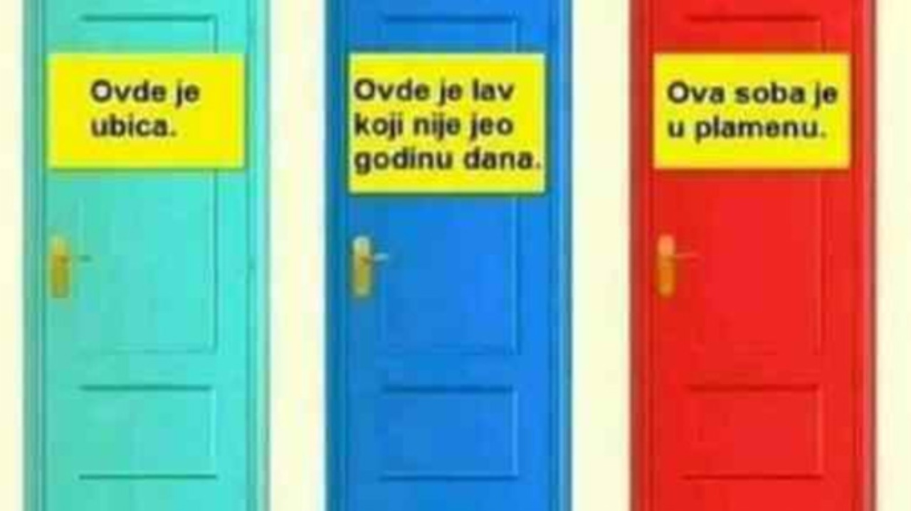 SAMO JEDNA VRATA ĆE VAM SPASITI ŽIVOT: Na koja biste ušli od 3 ponuđenih? (FOTO) 1 k6utes1s 169