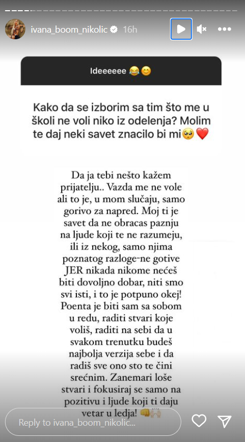 "NE VOLE ME, ALI…" Ivana Boom Nikolić otkrila kako se bori sa lošim stvarima i šta je gura napred (FOTO) 2 ivana boom nikolić