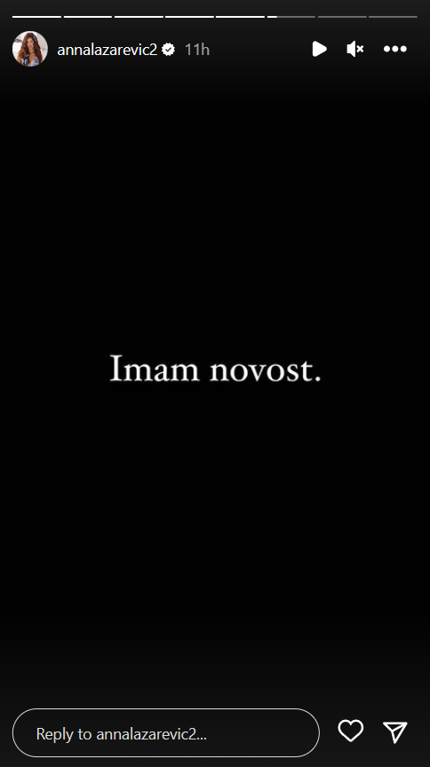 "IMAM NOVOST": Anna Lazarević objavom zaintrigirala pratioce, pa podelila lepe vesti (FOTO) 2 anna lazarević