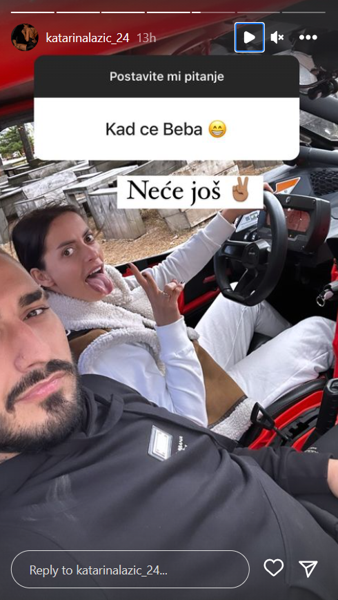 "KAD ĆE BEBA?": Katarina Lazić odgovorila na pitanje o proširenju porodice, otkrila da li ona i Darko planiraju decu (FOTO) 2 katarina lazić, darko lazić