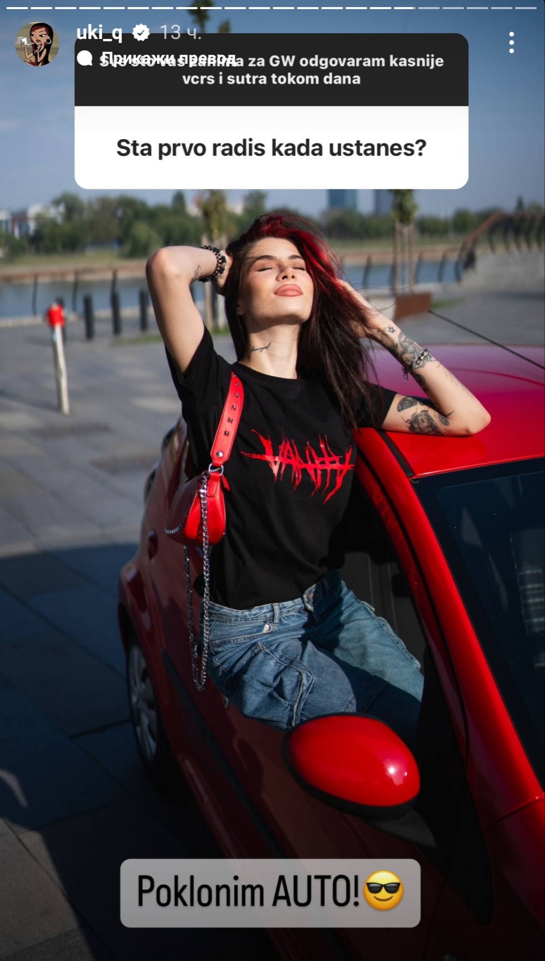 UKI Q POKLANJA SVOJ AUTO! Influenserka neočekivanim potezom oduševila fanove, a ovo je USLOV koji srećni dobitnik mora da ispuni! (FOTO) 2 Uki Q