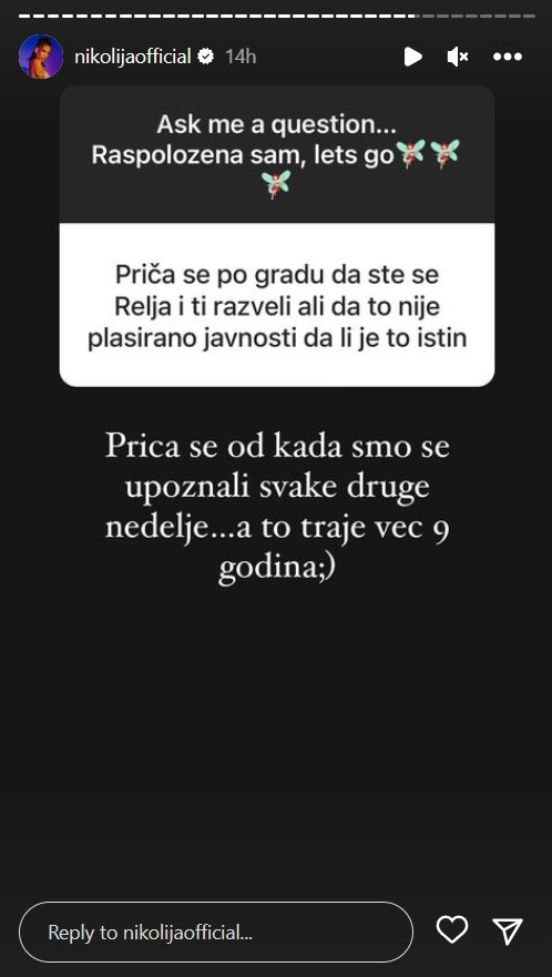 OVAJ DETALJ JE MALO KO ZNAO: Nikolija otkrila kako je dobila IME, pa progovorila o tračevima koji je prate (FOTO) 4 Foto:Printscreen/Instagram:nikolijaofficial