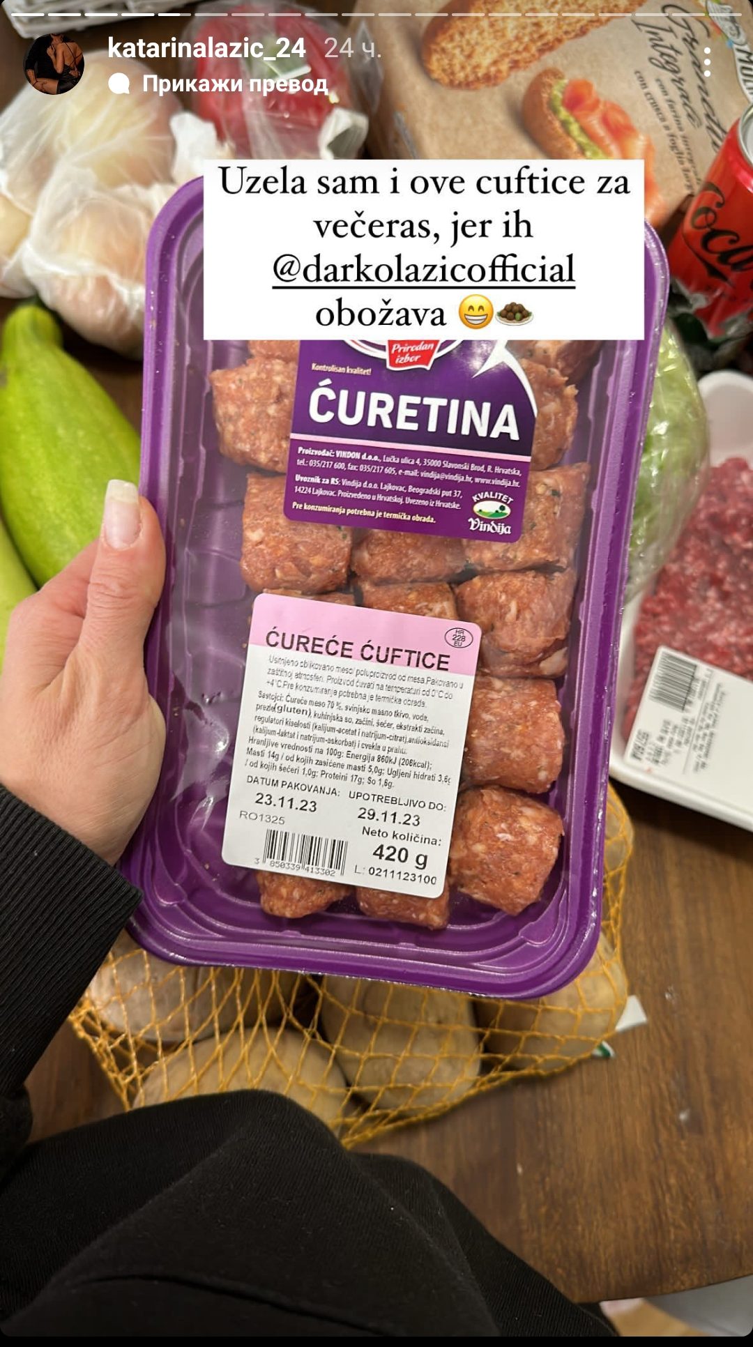 KATARINA LAZIĆ PRIREDILA IZNENAĐENJE DARKU: Supruga poznatog pevača svima pokazala kakva je domaćica! (FOTO) 3 1701088853368 e1701089287335