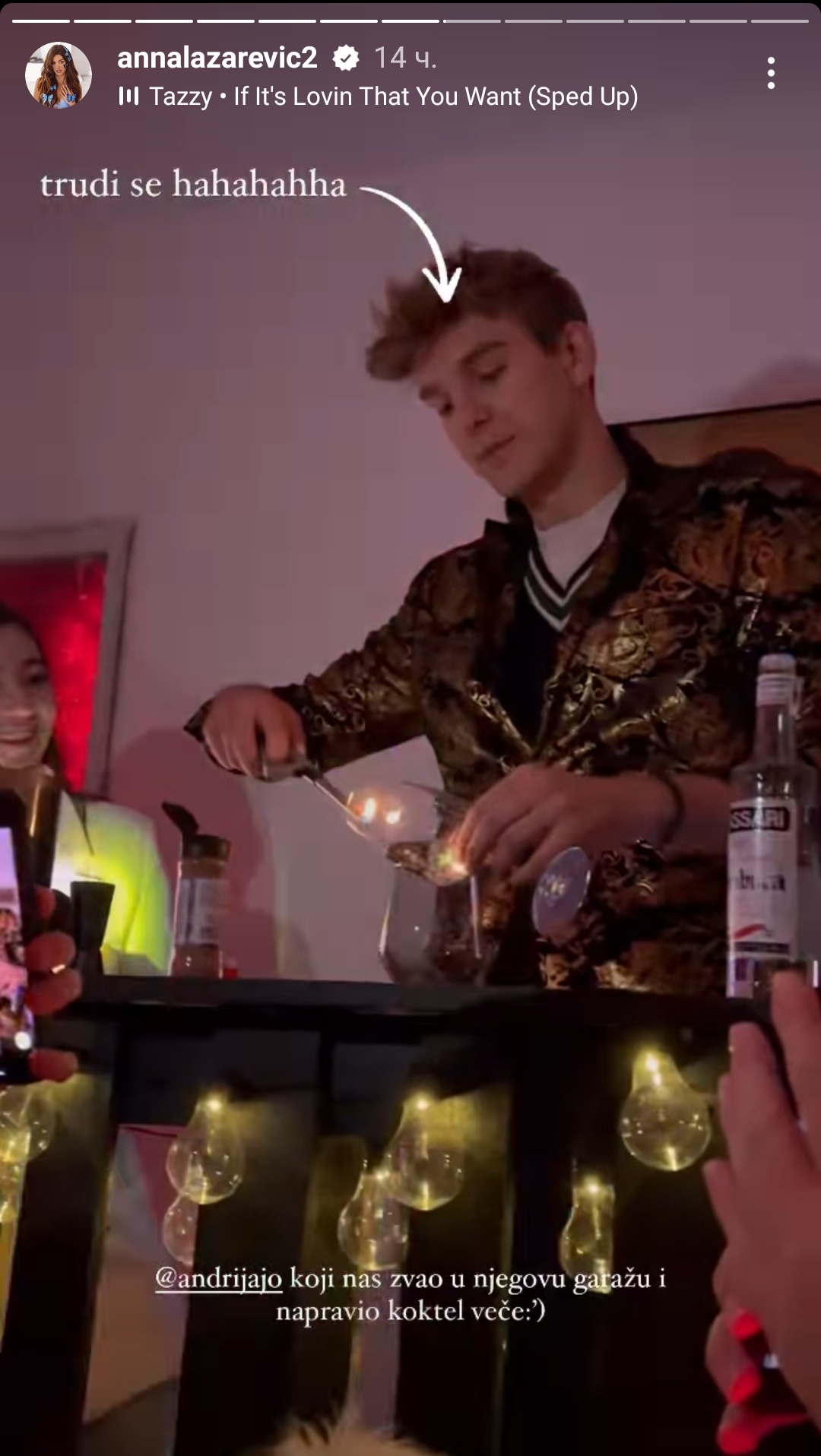 "WELCOME TO YO BAR": Andrija Jo na neobičnom mestu organizovao KOKTEL VEČE, influenseri uživali u ludom provodu! (FOTO) 2 Andrija Jo