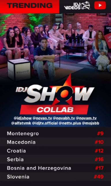 IDJSHOW VLADA TRENDINGOM: Devetu epizodu najpopularnijeg muzičkog takmičenja sinoć pratio REKORDAN broj gledalaca! 2 Capture 1