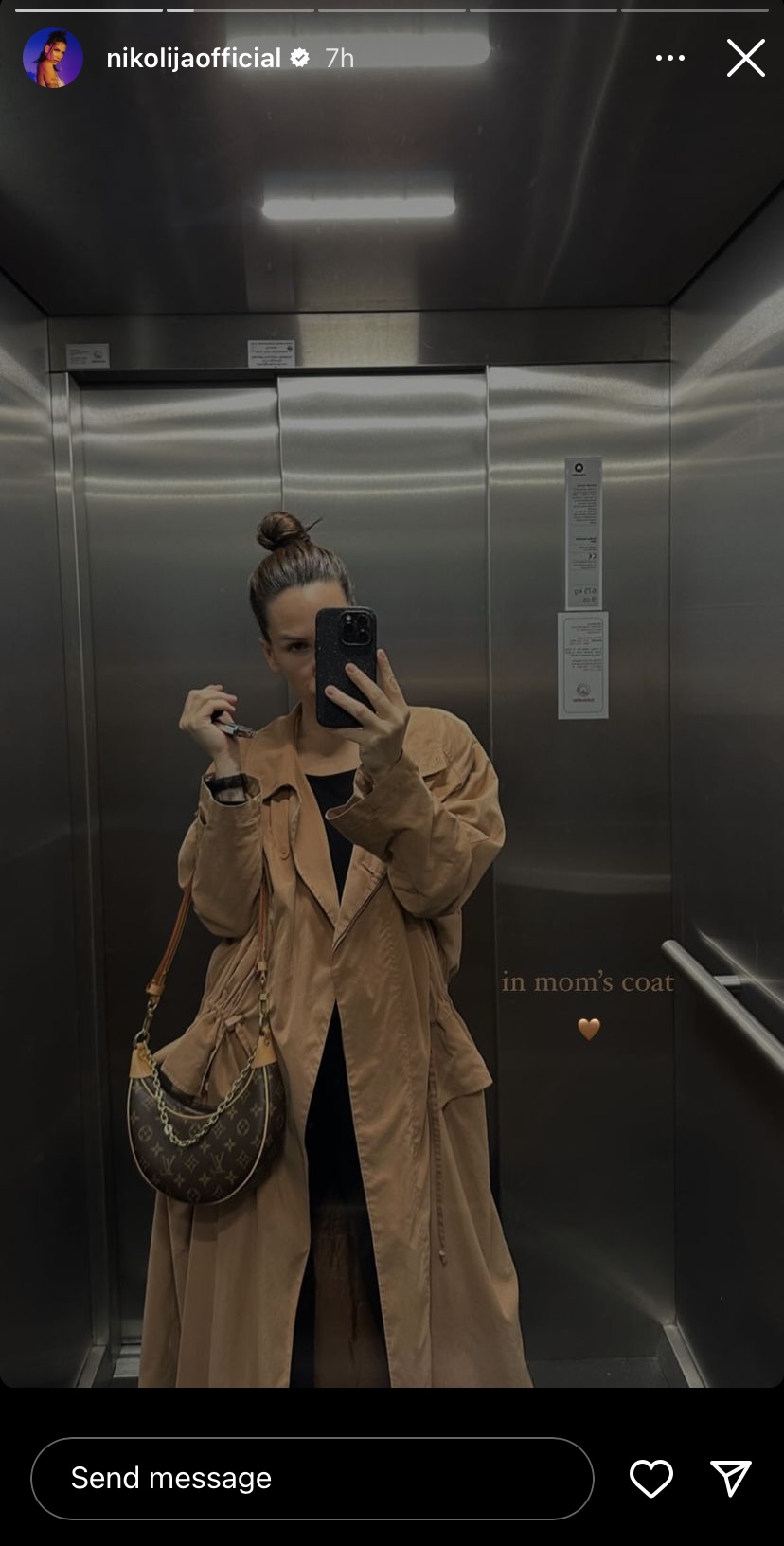Foto:Printscreen/Instagram:nikolijaofficial