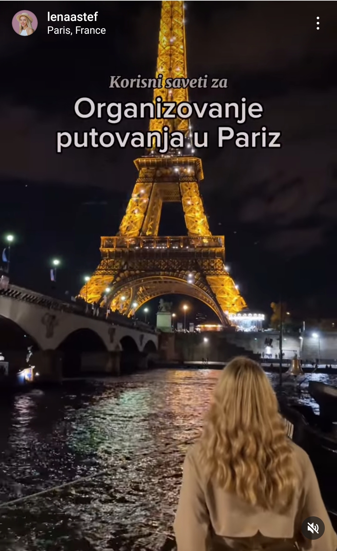 15 MESTA KOJE TREBA POSETITI U PARIZU: Saveti influenserke Lene Stefanović biće vam od velike koristi ako putujete u "Grad svetlosti" 2 Lena Stefanović u Parizu