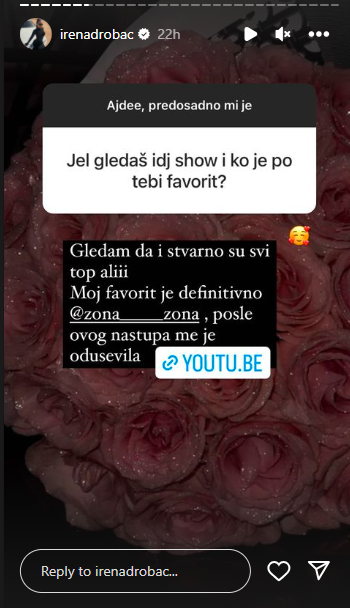 "SVEGA SE PLAŠIM, ZAVISNA SAM OD KAPI ZA NOS": Irena Drobac ispričala nepoznate detalje o sebi, pa otkrila ko joj je favorit u IDJShow-u 3 Irena Drobac