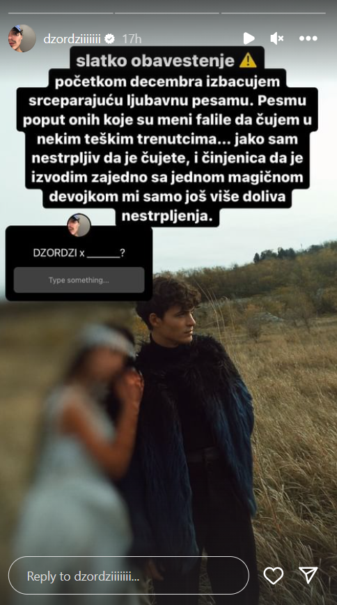 "OVO MI JE FALILO U TEŠKIM TRENUCIMA": Džordži najavio novi projekat, evo sa kojom učenicom IDJShow-a će ukrstiti glas (FOTO) 2 džordži
