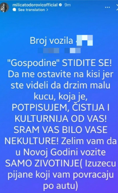 "STIDITE SE": Milica Todorović pobesnela, oglasila se na društvenim mrežama i otkrila u kakvoj situaciji se našla! (FOTO) 2 milica todorović