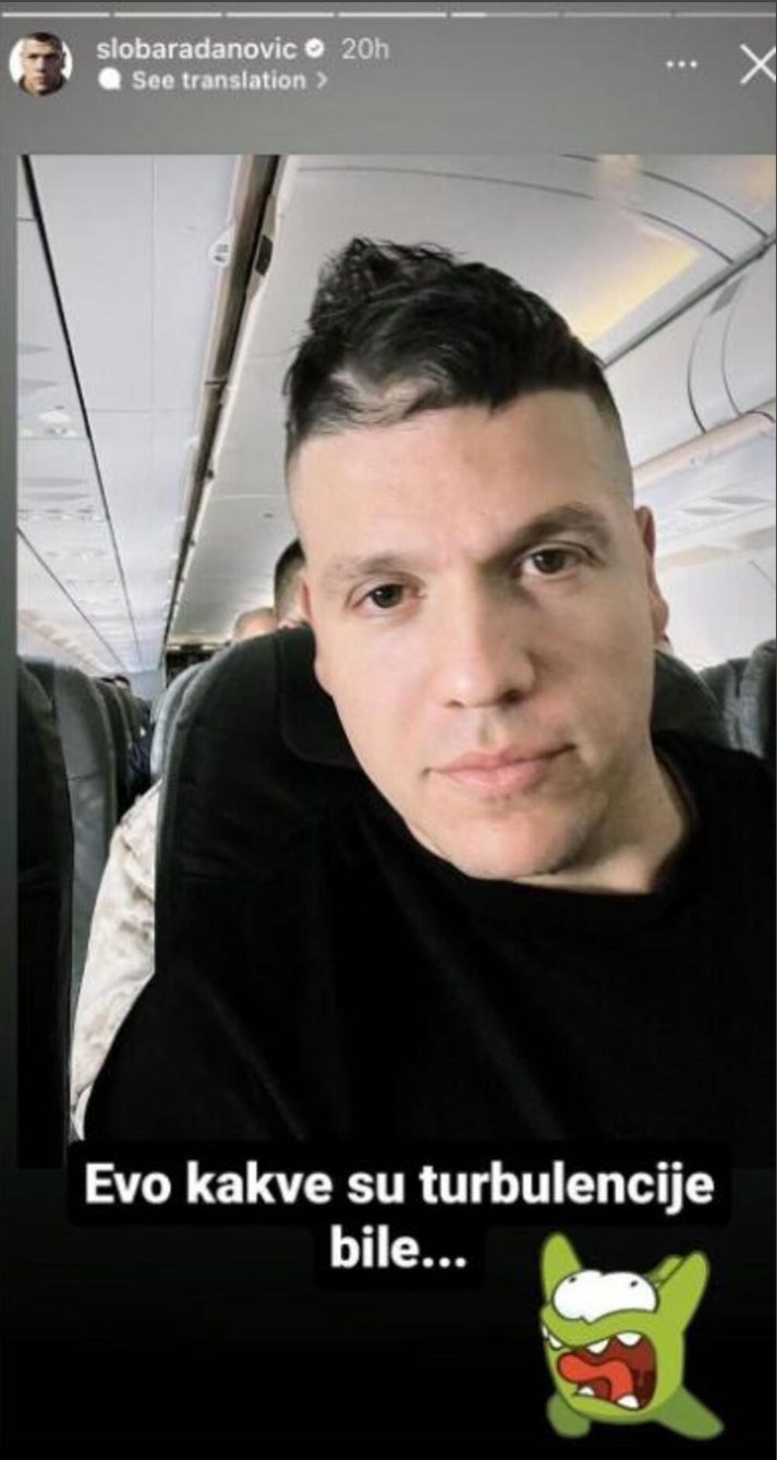 SLOBA RADANOVIĆ JOŠ UVEK U ŠOKU: Pevač doživeo neprijatnost tokom leta, pa otkrio detalje drame u avionu (FOTO) 3 Sloba Radovanović