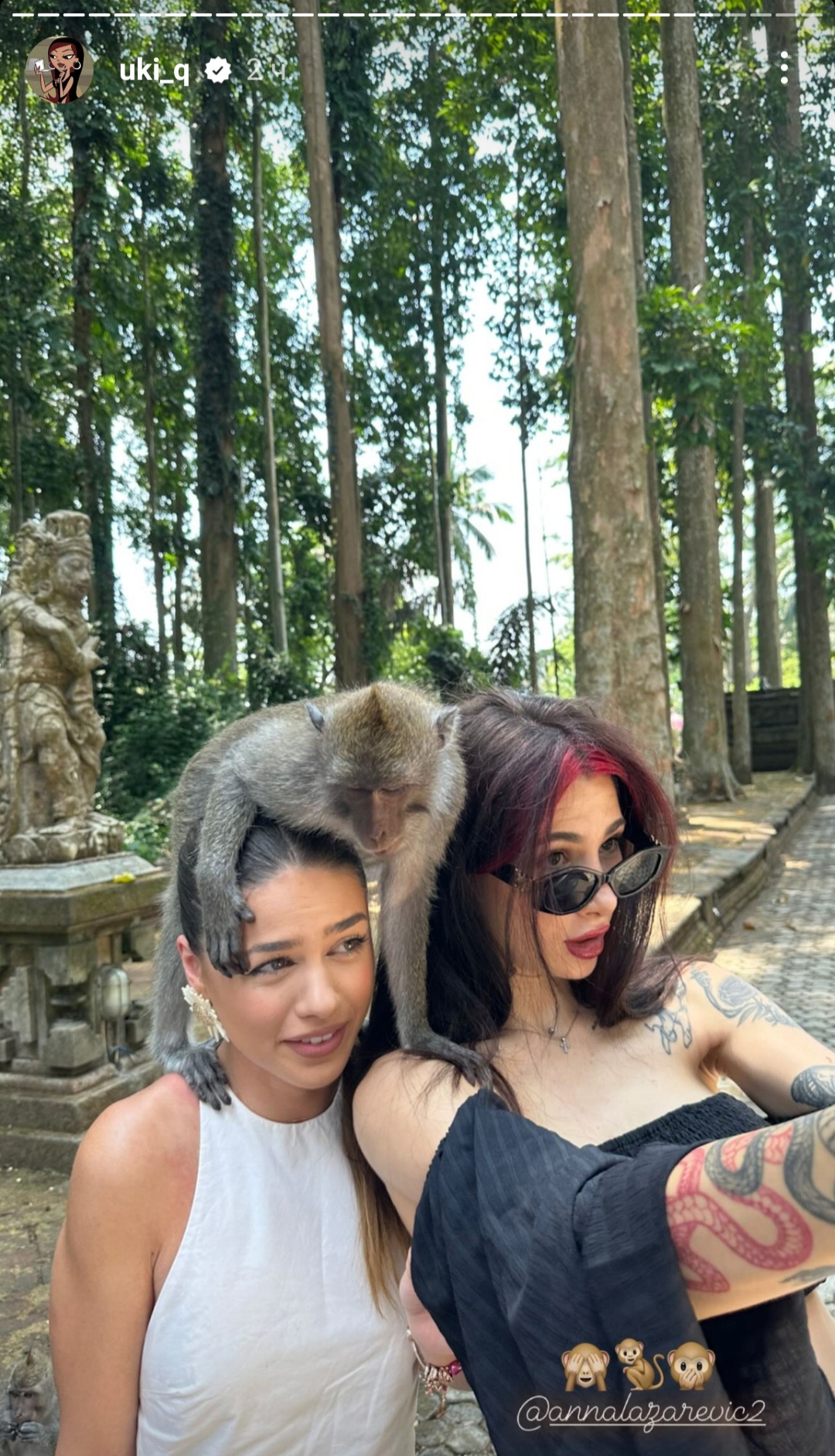 STIGLI NA BALI: Ana Lazarević, Stefan Janković i Uki Q podelili slike sa zajedničkog putovanja, evo kako se provode! (FOTO) 5 Uki Q. Bali