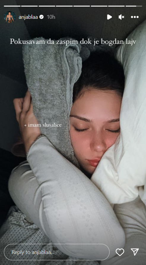 ANJA BLA SE POŽALILA FANOVIMA: Zbog Bake Praseta ne može da spava, otkrila sa kojim problemom se suočava! (FOTO) 2 Anja Bla