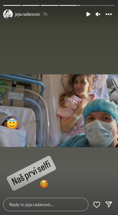 ''NAŠ PRVI SELFI'': Supruga Slobe Radanovića objavila nikad viđenu fotografiju iz porodilišta (FOTO) 2 Sloba Radanović
