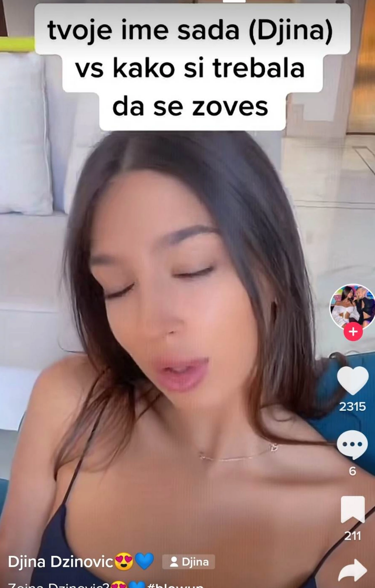 MELINA I HARIS SU PLANIRALI DA JOJ DAJU POTPUNO DRUGO IME: Evo kako je trebalo da se zove Đina Džinović (FOTO) 2 Đina Džinović