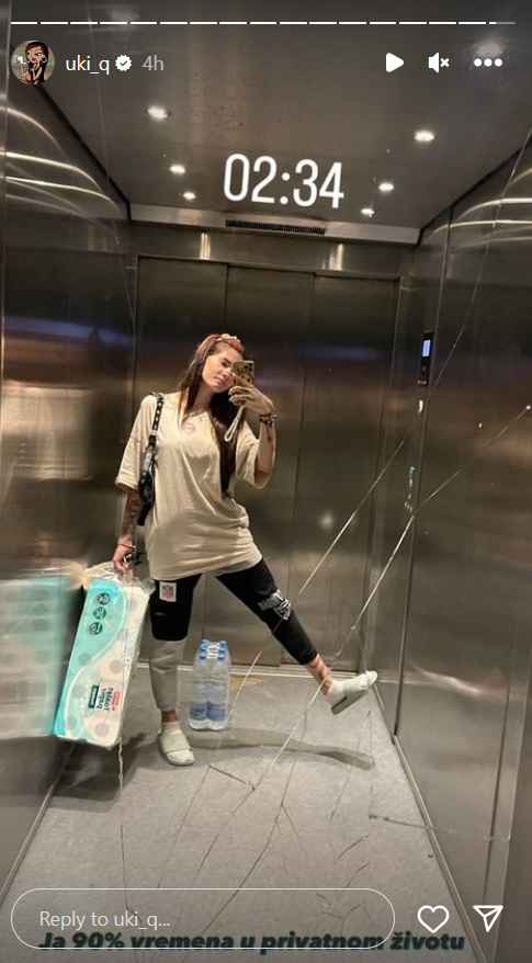 NEOČEKIVANO MODNO IZDANJE: Uki Q otkrila pratiocima kako najčešće izgleda u privatnom životu (FOTO) 2 uki q