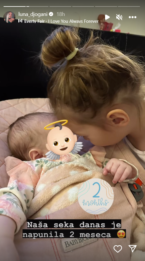 MALA POZERKA: Luna Đogani fotografijama ćerke raznežila sve, Miljkovići proslavljaju važan datum (FOTO) 2 luna đogani