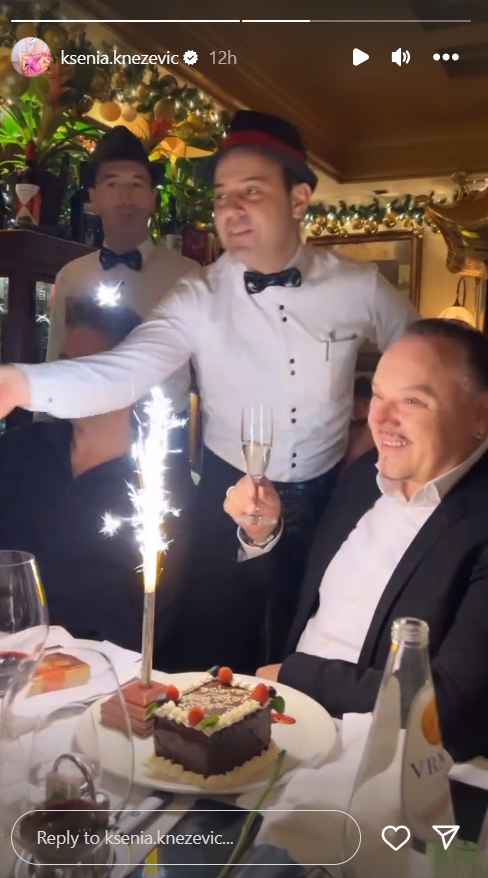 PORODIČNO SLAVLJE: Knez obeležio rođendan intimnom proslavom, Ksenija Knežević uhvatila poseban trenutak (FOTO) 3 nenad knežević knez