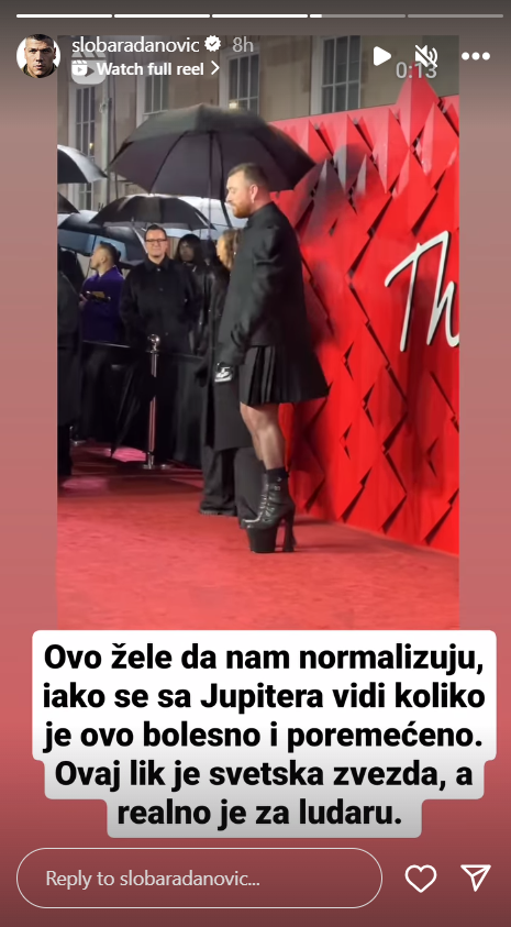 "LIK JE SVETSKA ZVEZDA, A REALNO JE ZA LUDARU": Sloba Radanović javno prokomentarisao izgled poznatog pevača (FOTO) 2 SEM SMIT
