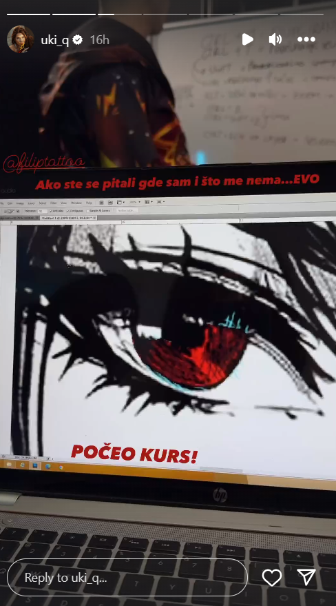 OVO JOJ JE BUDUĆE ZANIMANJE! Uki Q pokazala svoj talenat, pa otkrila zašto se povukla sa društvenih mreža (FOTO) 2 uki q