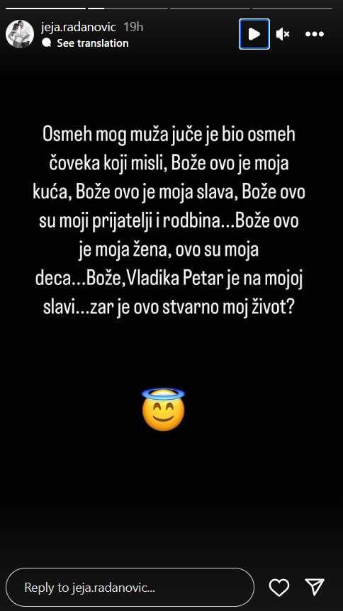 "ZAR JE OVO STVARNO MOJ ŽIVOT?": Jelena Radanović javnom porukom otkrila sve o najdubljim emocijama svog supruga (FOTO) 3 sloba radanović, jelena radanović