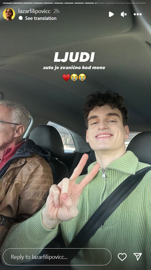 "EVO JEDAN IZGASIRAN STORY": Lazar Filipović počastio sebe luksuznom mašinom, ovo mu je prva ovakva kupovina! (FOTO) 2 lazar filipović