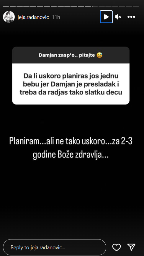 "PLANIRAMO JOŠ DECE": Jelena Radanović o proširenju porodice, pa prokomentarisala navode da je sa Slobom zbog POPULARNOSTI (FOTO) 2 jelena radanović