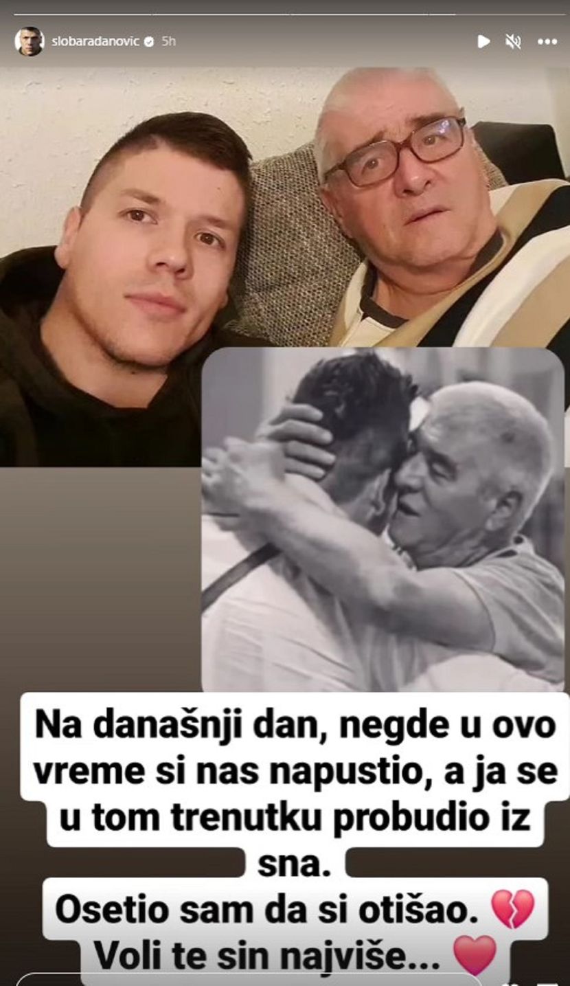 "OSETIO SAM DA SI OTIŠAO": Sloba Radanović emotivnim rečima obeležio godišnjicu smrti oca 2 Sloba Radanović