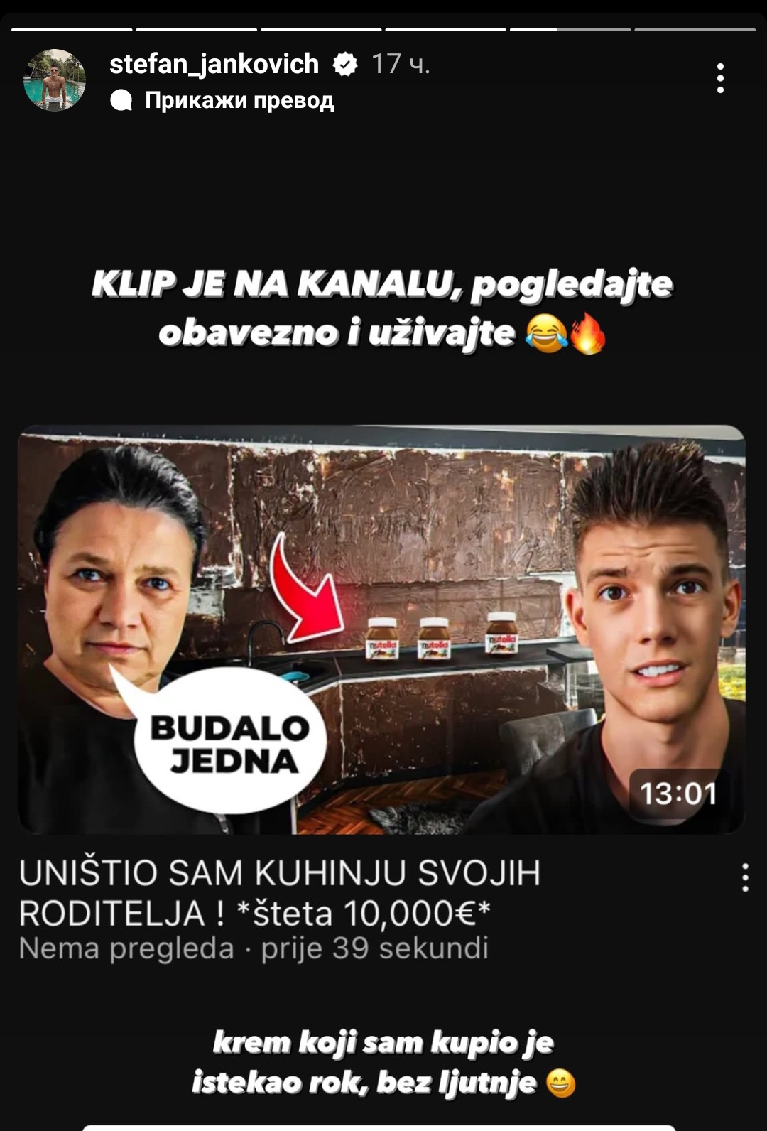 "MISLIM DA ĆE ME IZBACITI IZ KUĆE": Janko uništio kuhinju svojih roditelja, pa pokazao kako je njegova majka odreagovala na prenk (VIDEO) 2 1705577293793
