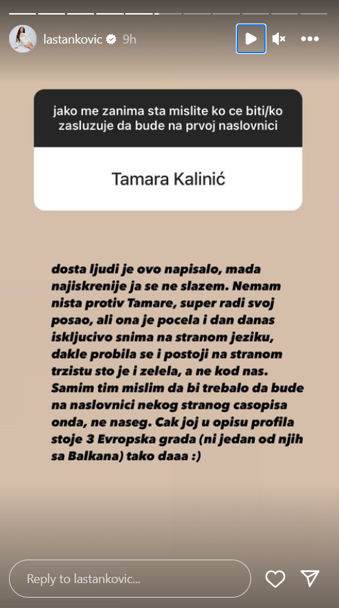 tamara kalinić, lea stankovic