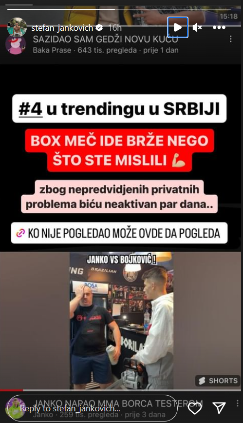 Povlači se zbog privatnih problema? Janko objavom šokirao fanove, svi se pitaju šta se dešava sa jutjuberom (FOTO) 2 janko