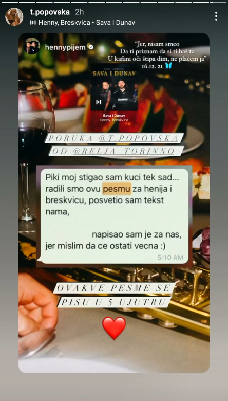 Otkriven detalj koji je malo ko znao: Autor hita "Sava i Dunav" je popularni izvođač koji je pesmu posvetio svojoj izabranici 2 teodora popovska, relja torinno