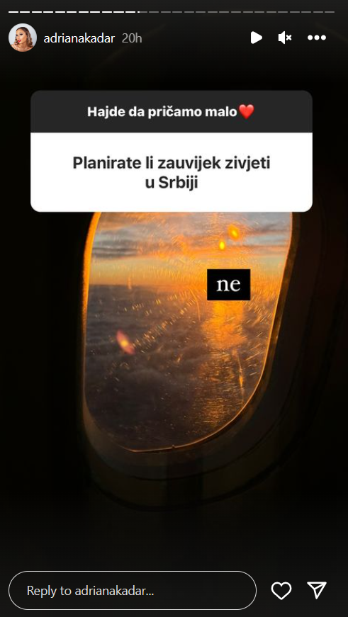 Džehverovići napuštaju Srbiju? Adriana Kadar kratkim odgovorom otkrila da planiraju život u inostranstvu (FOTO) 3 adriana kadar