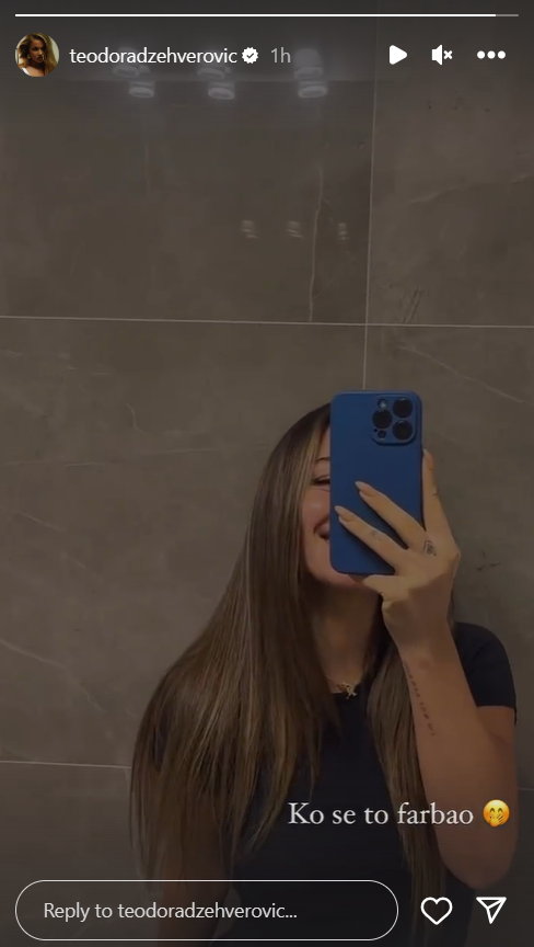 Potpuna transformacija: Teodora Džehverović se vratila prirodnom izgledu, pa pokazala neočekivanu promenu (FOTO) 2 teodora džehverović