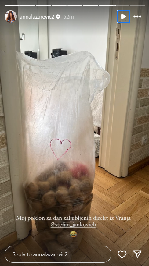 Neočekivano iznenađenje: Anna Lazarević otkrila šta je dobila za Dan zaljubljenih, Janko u svom stilu obeležio ovaj datum (FOTO) 2 Screenshot 2024 02 14 133808