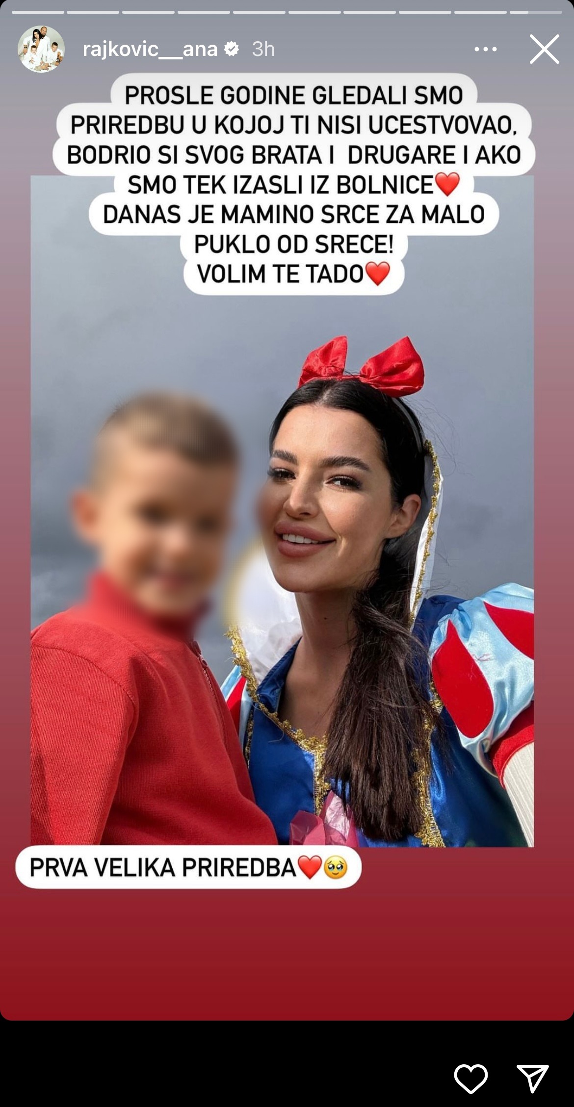 "Danas je moje srce puklo od sreće": Ana i Predrag Rajković podelili važan porodični trenutak, pa oduševili fotkama u neobičnom izdanju (FOTO) 4 blur photo.com 1707725858
