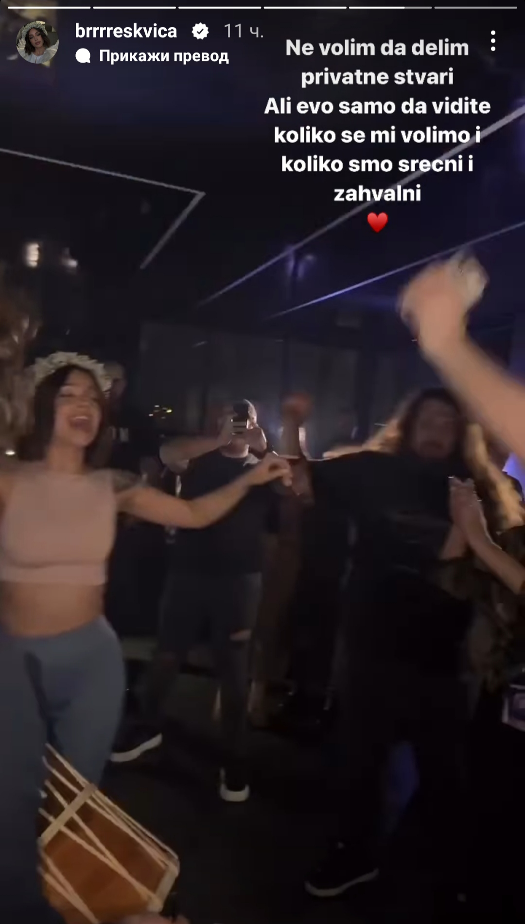 Breskvica se oglasila nakon PZE, pa podelila snimak koji je zapalio mreže: "Ne volim da delim privatne stvari, ali..." 3 1709540571004