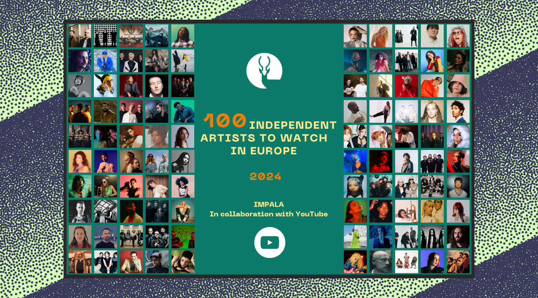 IMPALA u saradnji sa Youtube-om donosi novu listu 100 IZVOĐAČA na koje treba obratiti pažnju: Među njima čak 11 muzičara sa naših prostora! 3 ATW main banner wide