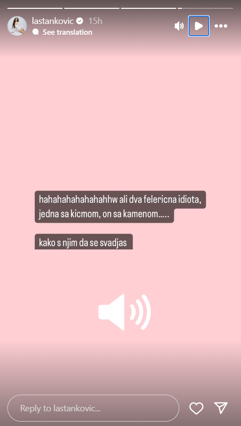 "Dva felerična idiota": Lea Stanković otkrila detalje svađe sa popularnim influenserom, pa ispričala kako je došlo do pomirenja (FOTO) 3 Screenshot 2024 03 13 085259