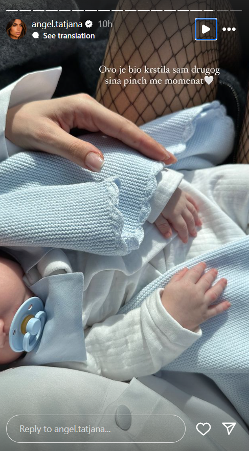 Emotivni trenutak novopečene mame: Angel Tatjana proslavila važan događaj, pa oduševila nesvakidašnjim stajlingom (FOTO) 3 Screenshot 2024 03 19 103430