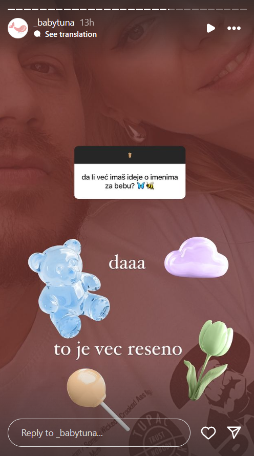 ''Neću vas držati u neizvesnosti'': Cobeliks otkrila pol deteta, poznati sportista i ona već izabrali i ime za bebu (FOTO) 3 jjj