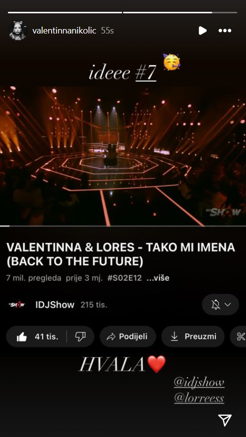 Još jedan milion u nizu! Valentina Nikolić se pohvalila novim uspehom, o ovom nastupu će se dugo pričati (FOTO) 2 vn
