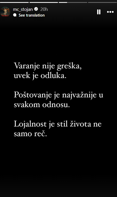 "Varanje nije greška": MC Stojan iskreno o ljubavnim odnosima, pa otkrio šta je najvažnije za zdravu vezu 2 mc stojan