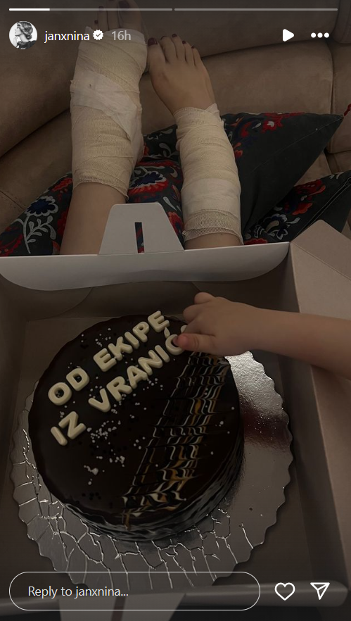 Nina Janković doživela nezgodu: Glumica pripremala ručak, a onda je sve pošlo po zlu (FOTO) 2 ninajj