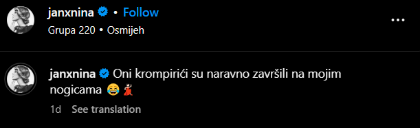 Nina Janković doživela nezgodu: Glumica pripremala ručak, a onda je sve pošlo po zlu (FOTO) 3 ninajjjjjj