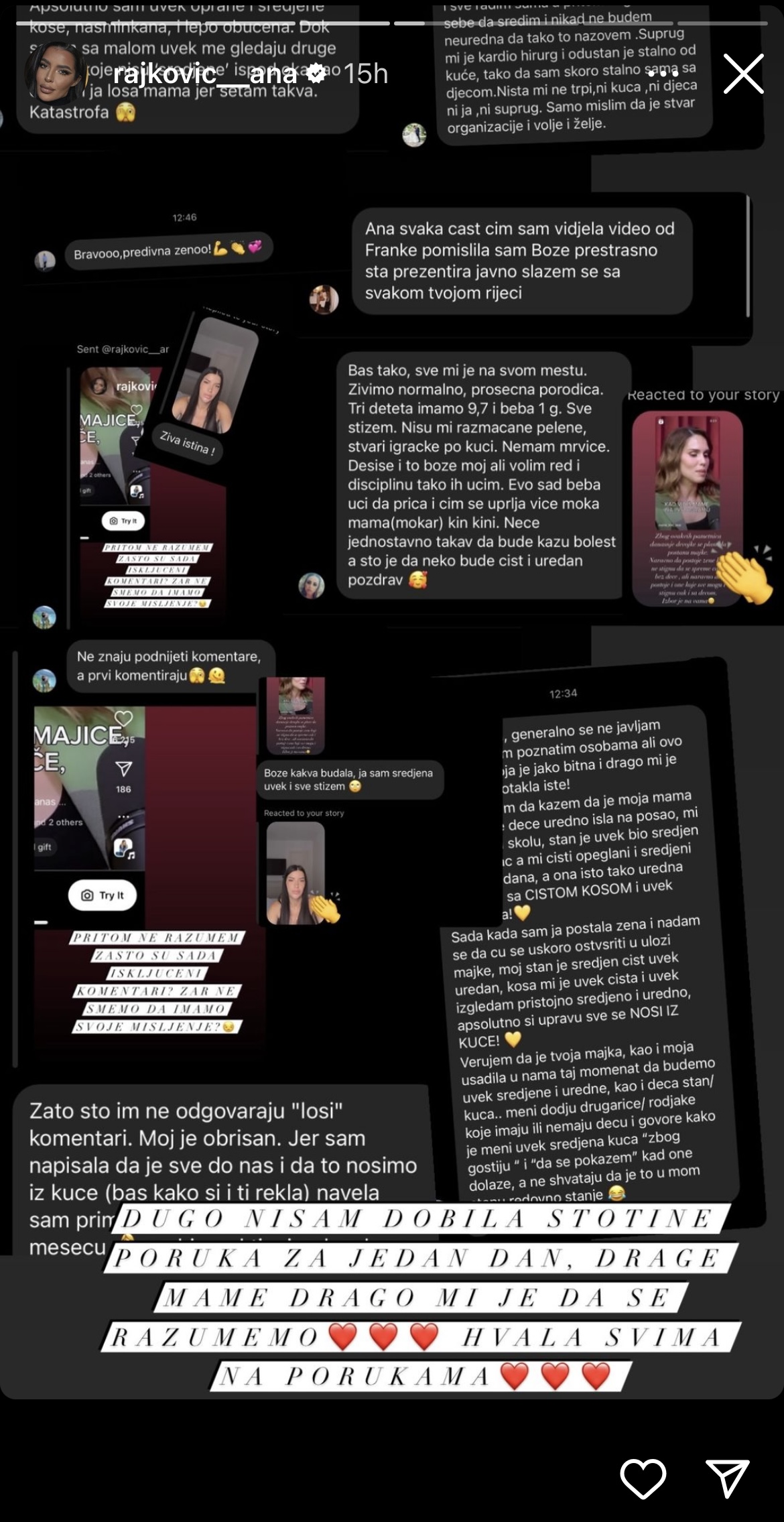 "Ljudima smeta što je neko čist i sređen": Oglasila se izrevoltirana Ana Rajković, pa održala lekciju svim ženama i majkama 2 IMG 5348