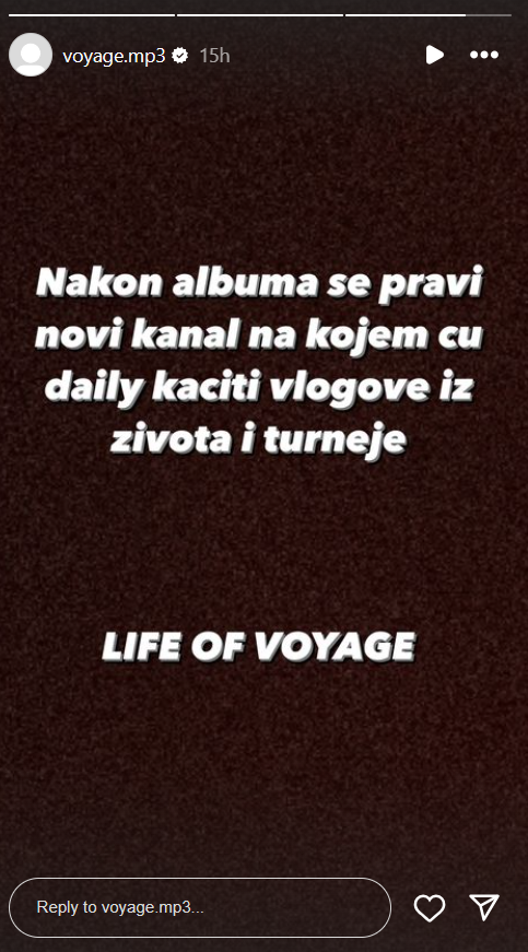 Vestima oduševio fanove: Vojaž pored albuma priprema i jedan neočekivani projekat, brojni detalji njegovog privatnog života će biti OTKRIVENI 2 Screenshot 2024 05 30 090612