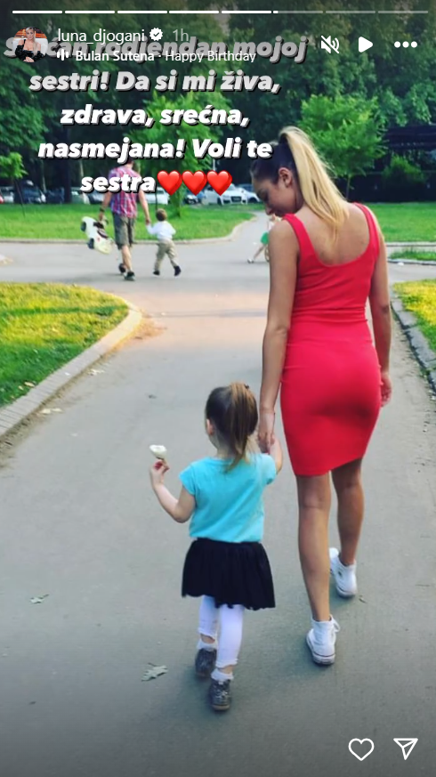 Poseban razlog za slavlje: Nakon drame u porodici, Luna Đogani se emotivnom porukom obratila važnoj osobi (FOTO) 2 lunaa