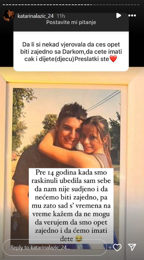 "Ubedila sam sebe da nam nije suđeno": Nakon objave trudnoće, supruga Darka Lazića progovorila o njihovom odnosu, pa otkrila čime se bavi (FOTO) 2 Screenshot 2024 06 03 093300