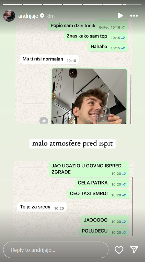 "Bitno da je prošlo": Andrija Jo progovorio o napornom periodu koji je iza njega, pa otkrio svoje planove 3 Screenshot 2024 06 25 103345